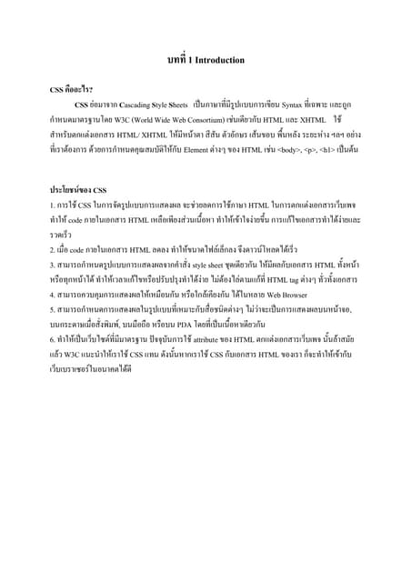 Css Pdf