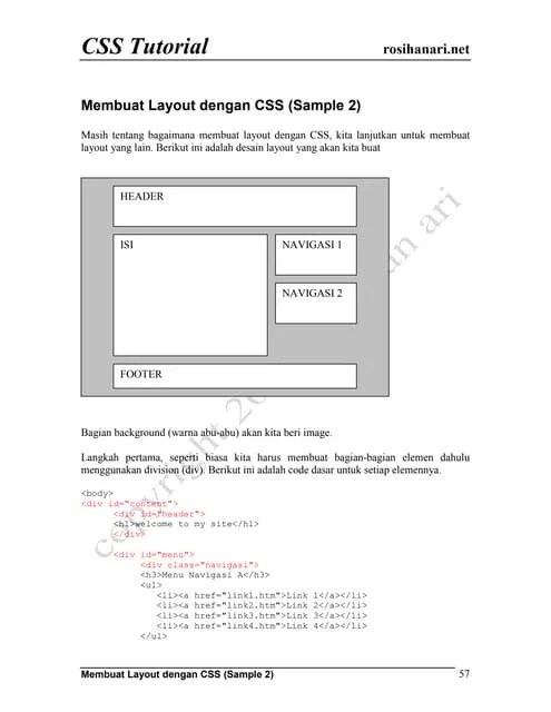 Css Tutorial-20 | PDF