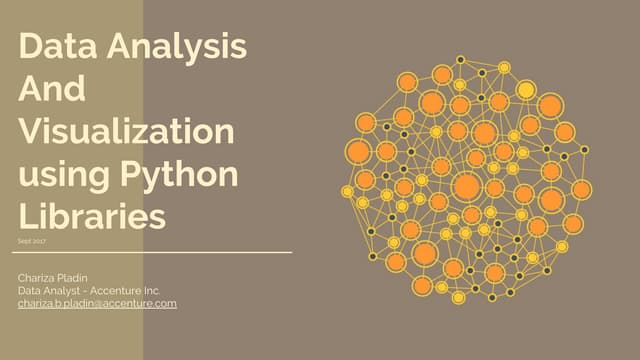 Data Analysis And Visualization Using Python | PDF
