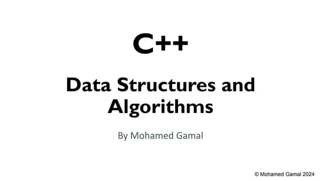 Data Structures & Algorithms - Lecture 1 | PDF