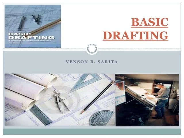 Drafting Tools And Materials Pptx