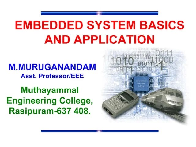 Embedded System Basics | PPT