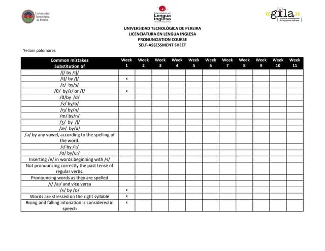 Error Analysis Rubric Pdf Educational Assessment Education