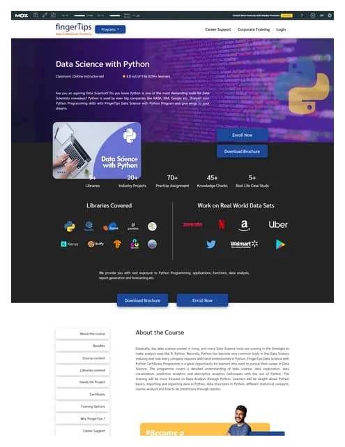 Data Science With Python | PDF
