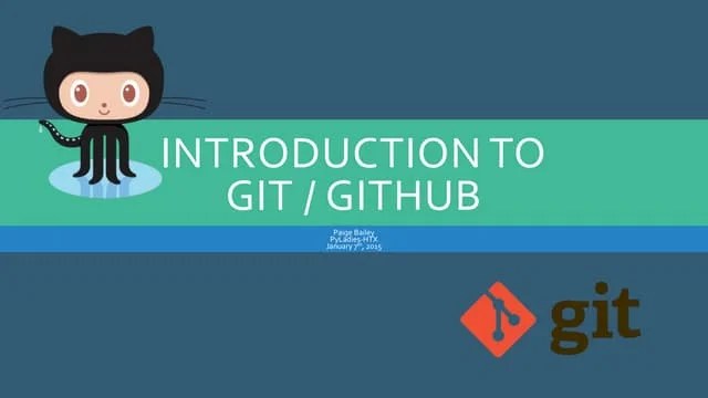 Introduction To Git Github Pptx