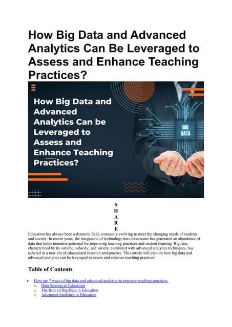 Educational Data Mining/Learning Analytics Issue Brief Overview | PPT