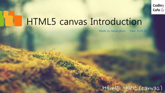 Html5 Canvas Introduction | PPTX