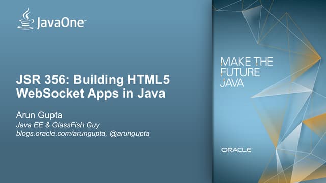 HTML5 Websockets And Java - Arun Gupta | PDF | Web Development | Internet
