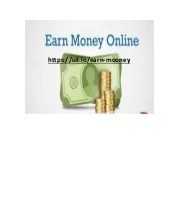 Make Money Online Pdf