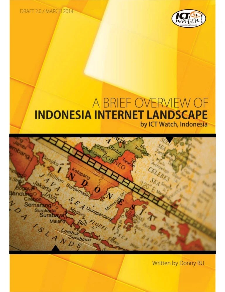 Has an online community spread across various social media forums, such as facebook, kaskus, and so on. Indonesia Internet Landscape Brief Overview