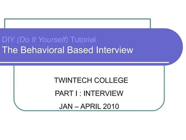 Decoding The Admissions Interview: Strategies For A Successful ...