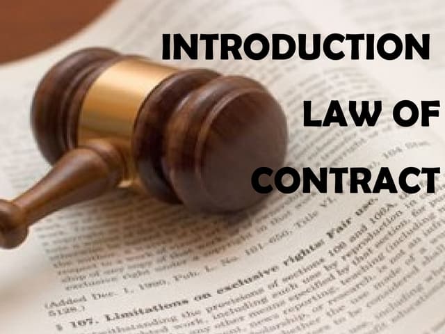 Lecture 3 Study Notes - Contract Law | PDF