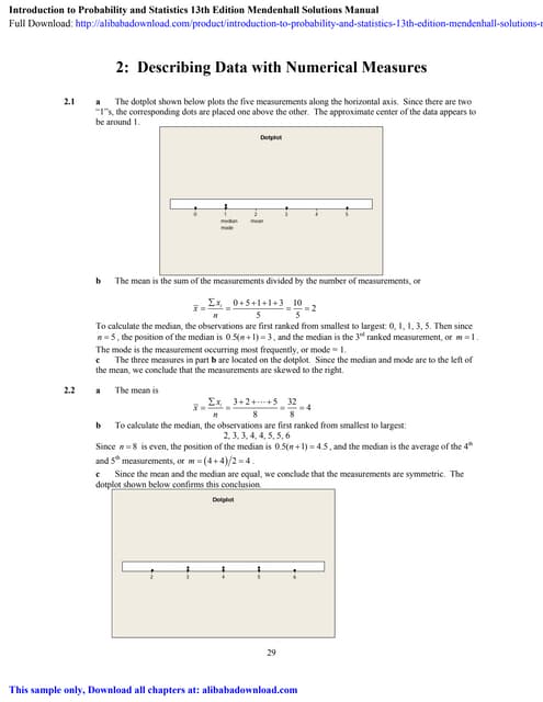  On Testbank Download Introduction to Probability 12 Interpretations of Probability Commentary.