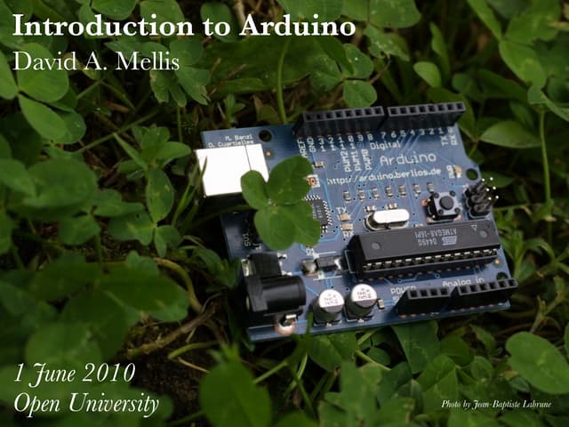 Arduino Open Source Hardware | PPT