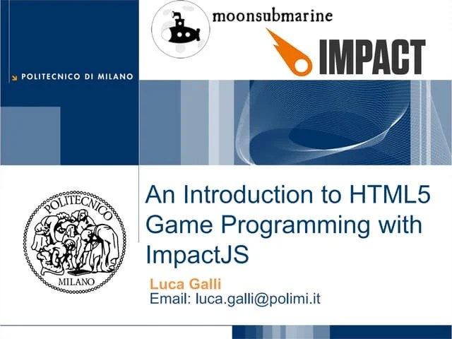 Introduction To Html5 Game Programming With ImpactJs | PDF