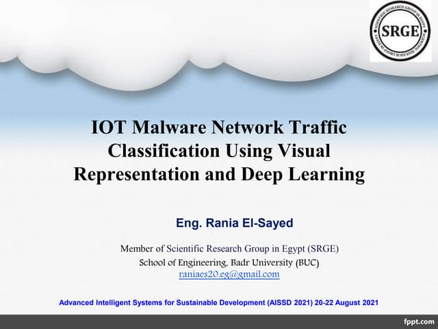 Iot Malware Network Traffic Classification Using Visual Representation