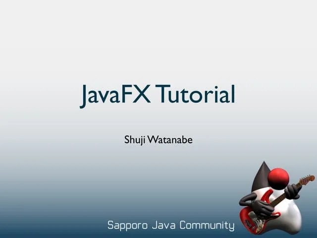 Java Fx Tutorial01 | PPT