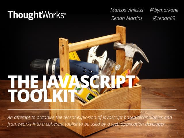 Javascript Toolkit | PPT