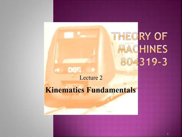 Lecture On Robotics For Robotics Class Kinematics.pdf