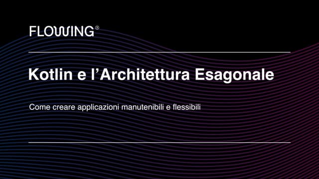 Kotlin Hexagonal-architecture | PPT