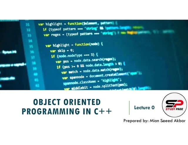 Lecture 0 Object Oriented Programming.pdf