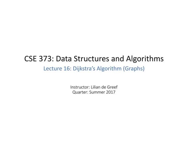 Lecture 16 - Dijkstra's Algorithm.pdf
