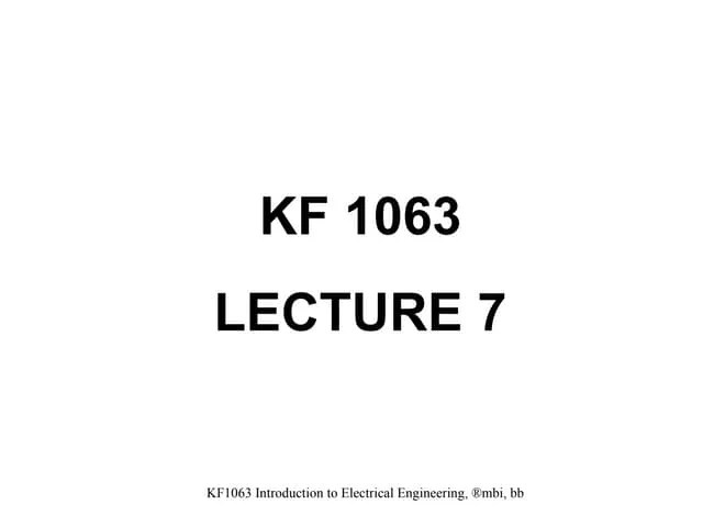 Lecture7 | PPT