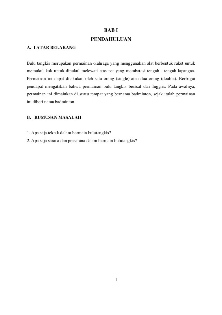 Pegangan dalam permainan bulu tangkis dengan cara mendirkan raket yang . Makalah Badminton