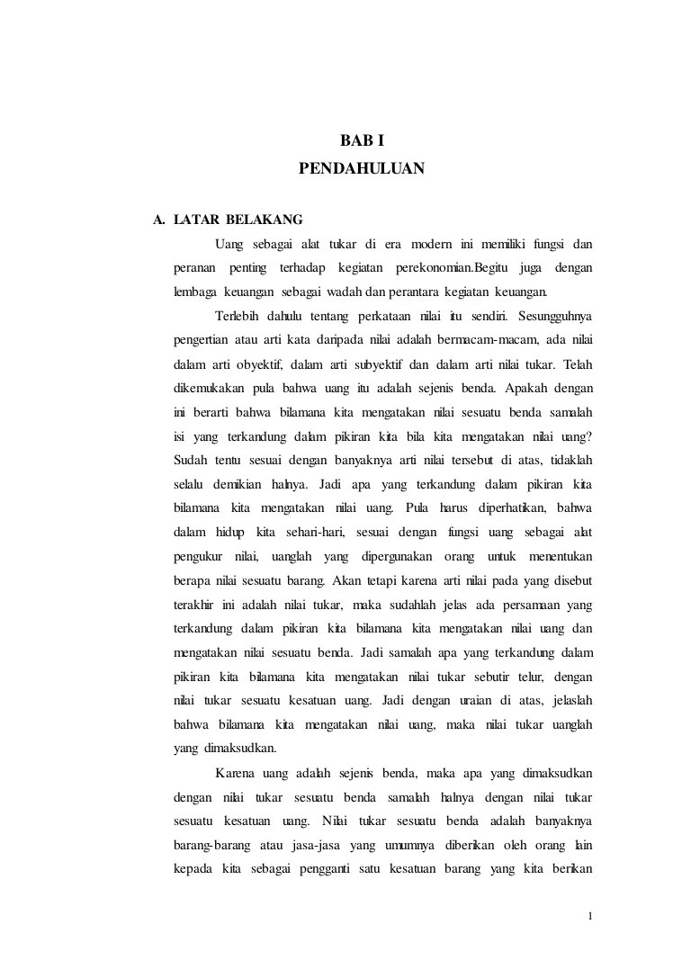 Ekonomi yang paling signifikan adalah inflasi seperti contoh yang terdapat pada. Makalah Ekonomi Moneter
