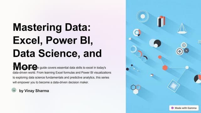 Understanding The Basics Of Data Analytics | PPT