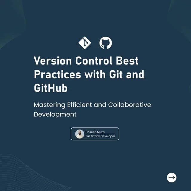 Master Version Control With Git And GitHub Version Control Best ...