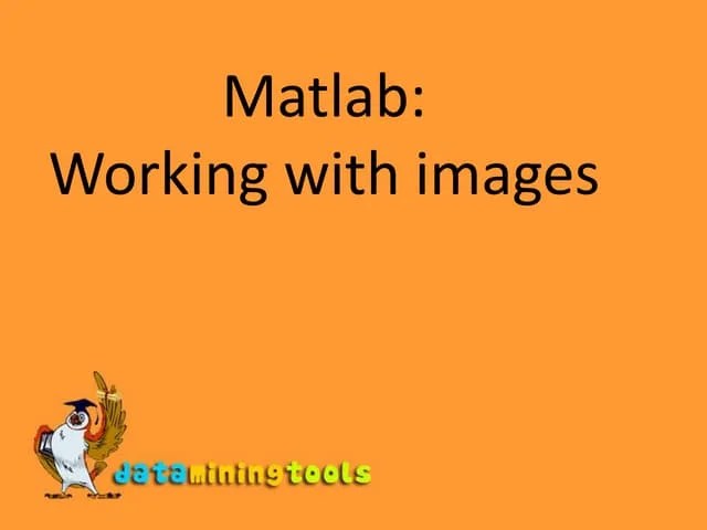 MATLAB Fundamentals (1) | PPT