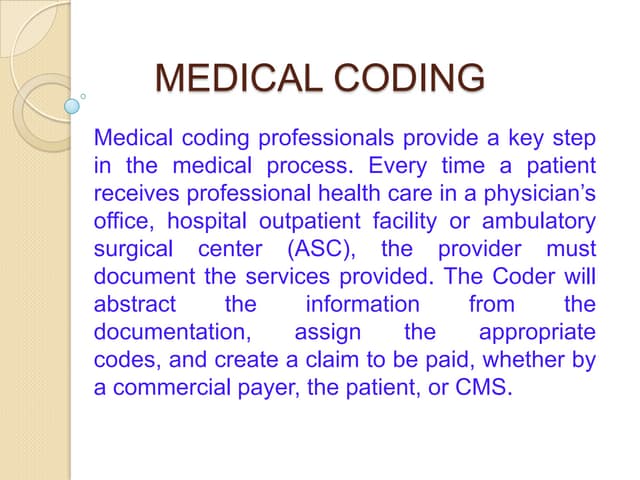 Medical Coding Basic | PPTX