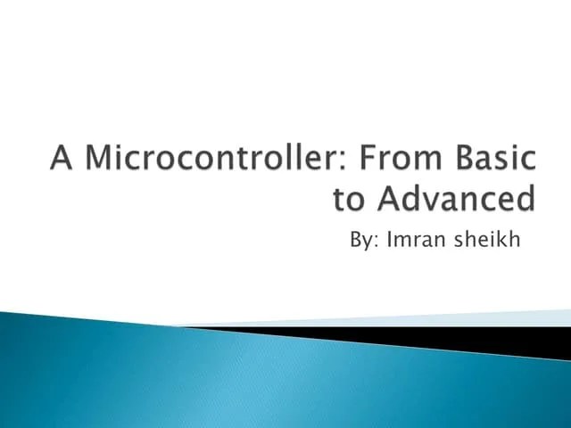 Embedded Systems Using Microwave Oven Pptx
