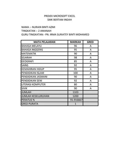 Microsoft Excel Xlsx