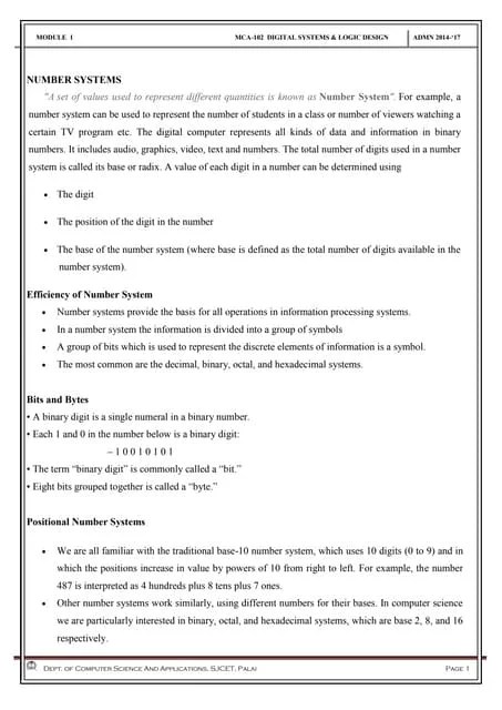 Number Base System Pptx