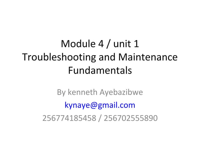 Basic Computer Troubleshooting Pdf