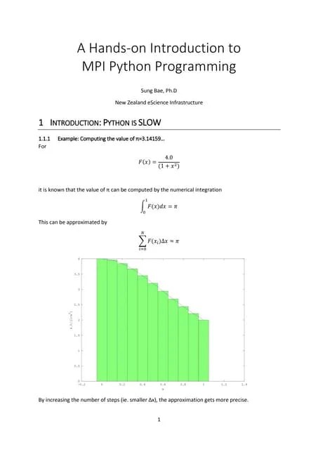 Mpi In-python | PDF