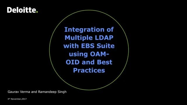 Multiple Ldap Implementation With Ebs Using Oid Pdf