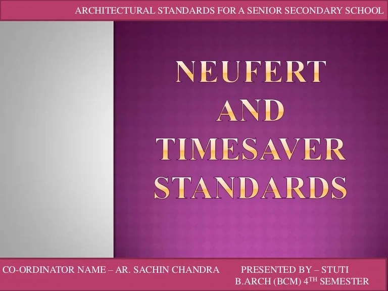 Architectural Standards