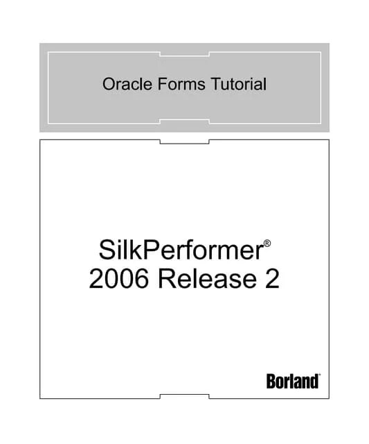 Oracle Formstutorial | PDF