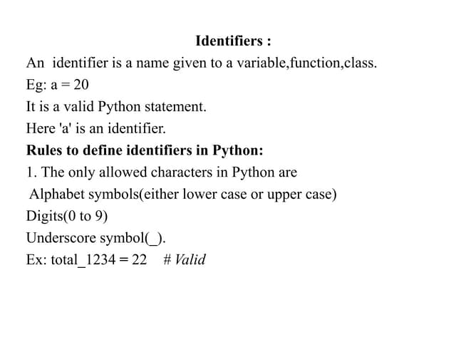 Parts Of Python Programming Language Pptx - Ultra HD Light Designs for Desktop