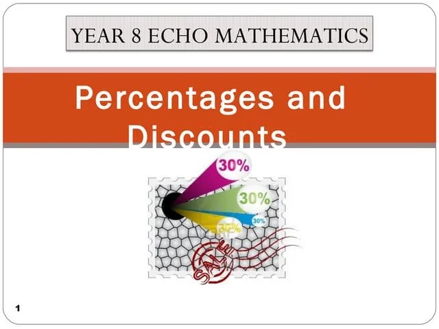 Percentage Math Basics | PPT
