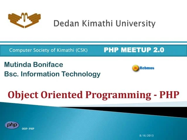 Php Oop Presentation | PPTX
