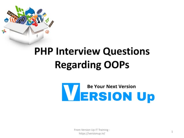 Php OOP Interview Questions | PPT