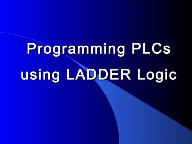 Plc Tutorial Ppt