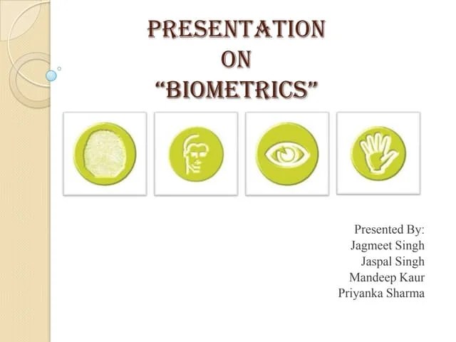 Biometrics Ppt Pptx