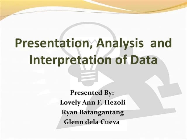 Chapter 4-Data Analysis In Practical Research 2 | PPTX