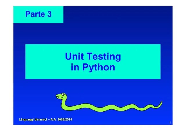 Py A1 Python-unit_testing | PDF