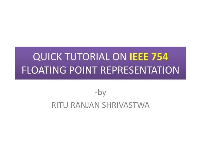 Floating Point Number Representation Ieee 754 C Programming Youtube - Best Minimal Pictures in Full HD